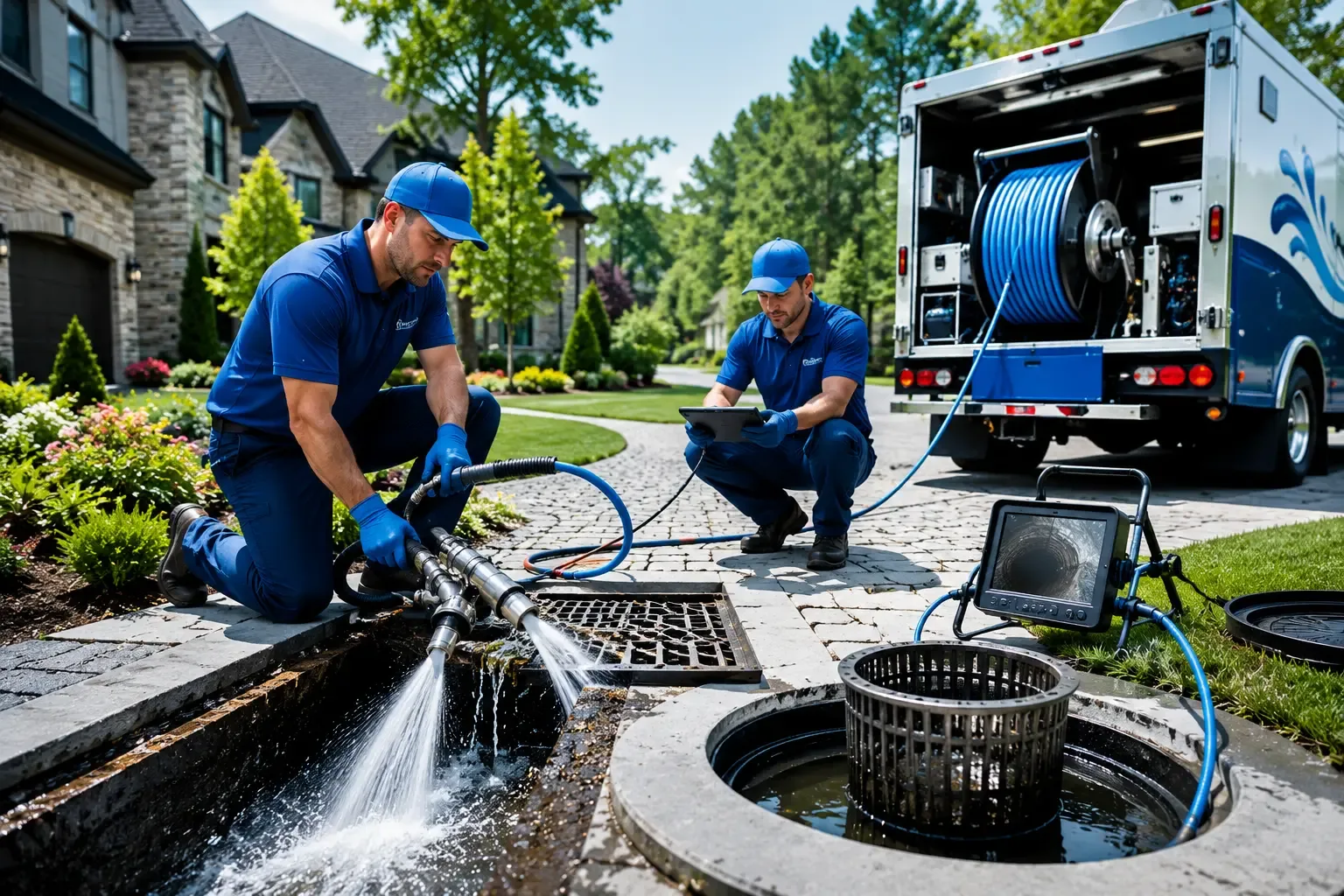 Local outdoor drain cleaning professionals in Drewsville, NH