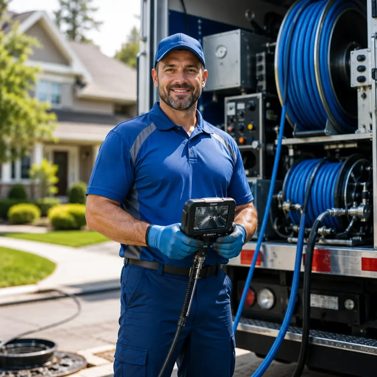 Local outdoor drain cleaning specialists in Drewsville, NH